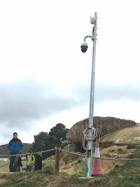 El PP de Málaga critica que la Junta haya "plantado una farola con cámara" para vigilar los dólmenes de Antequera