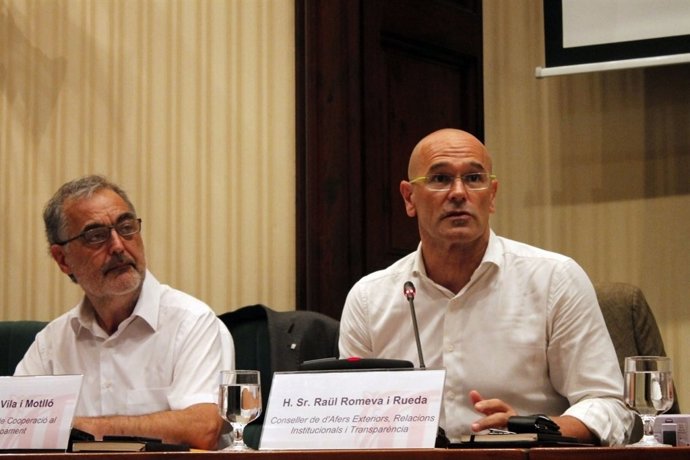 El conseller d'Afers Exteriors, Raül Romeva