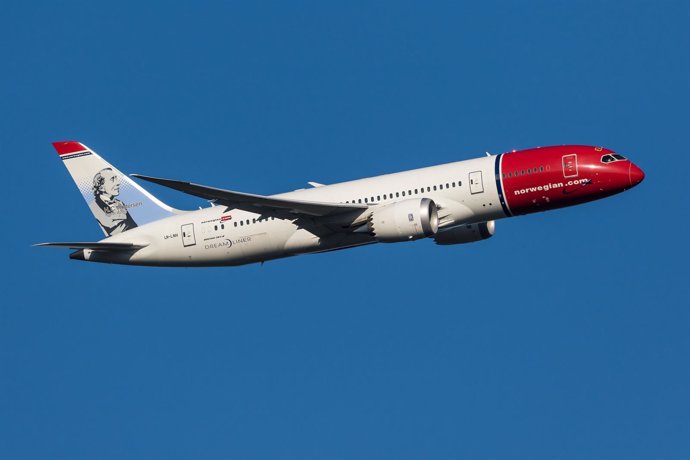Avión Dreamliner de Norwegian