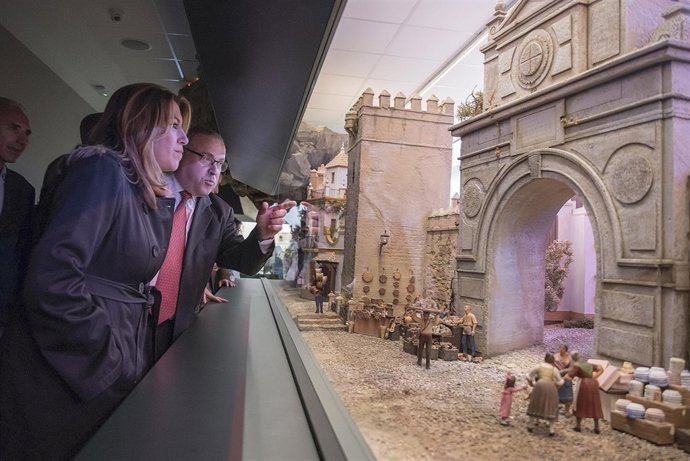 La presidenta de la Junta, Susana Díaz, en Mollina 