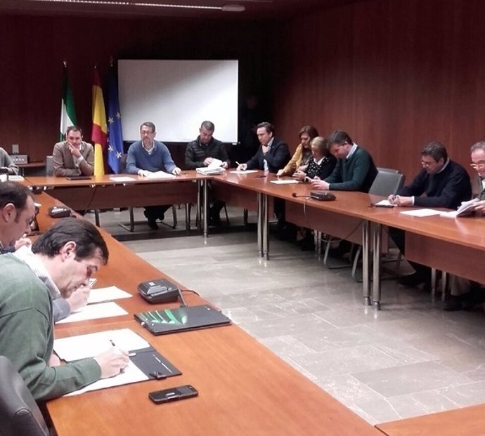 Reunión de García Benítez con la ADR de la Sierra Sur.