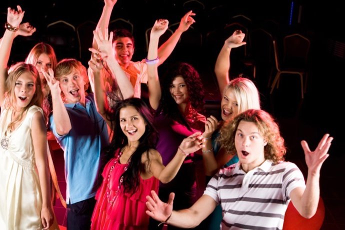 Su primera fiesta de Nochevieja