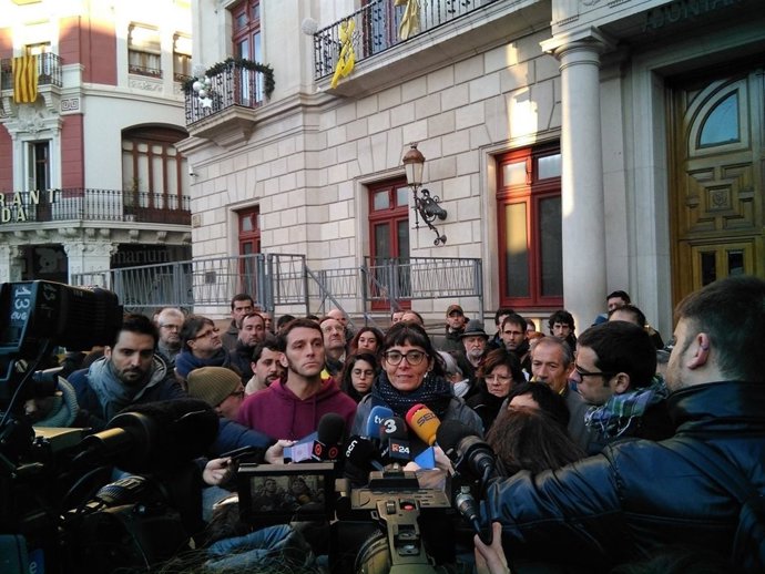 Els regidors de la CUP de Reus Marta Llorens i Oriol Ciurana