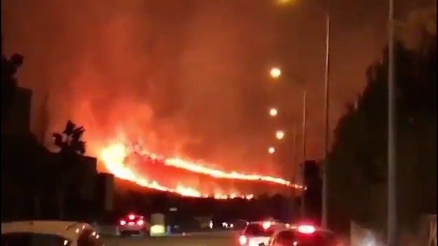 Incendio en Mallorca