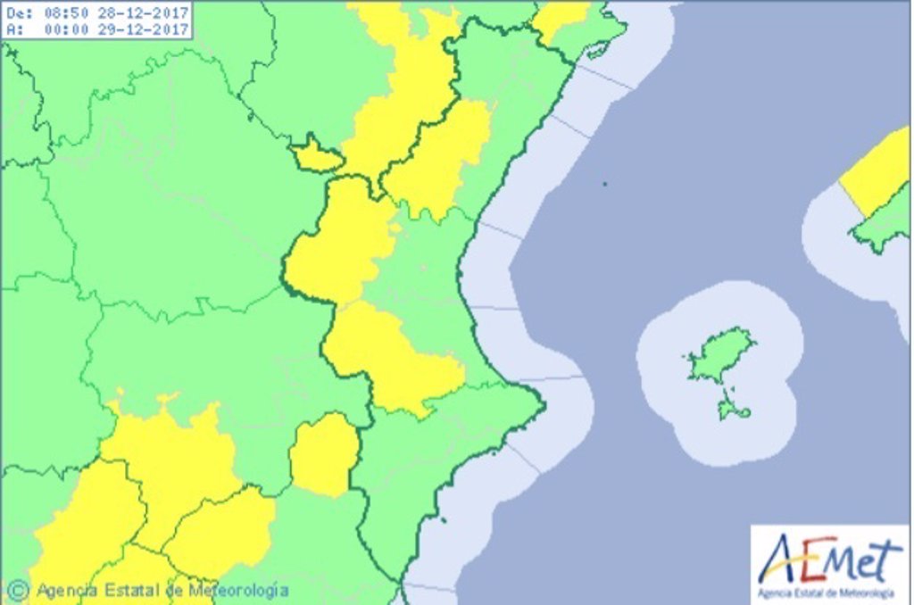 El Interior De La Comunitat Valenciana Sigue En Aviso Por Vientos De Hasta 80 Kmh 2415