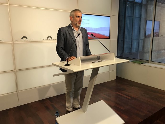 El portaveu de Cs al Parlament, Carlos Carrizosa