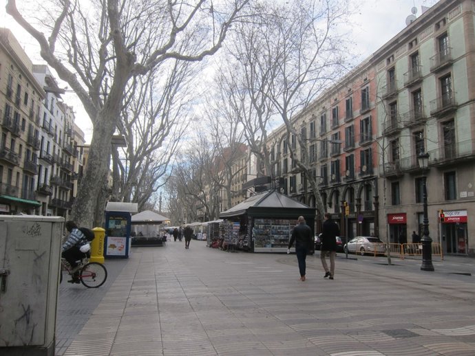 La Rambla de Barcelona                               