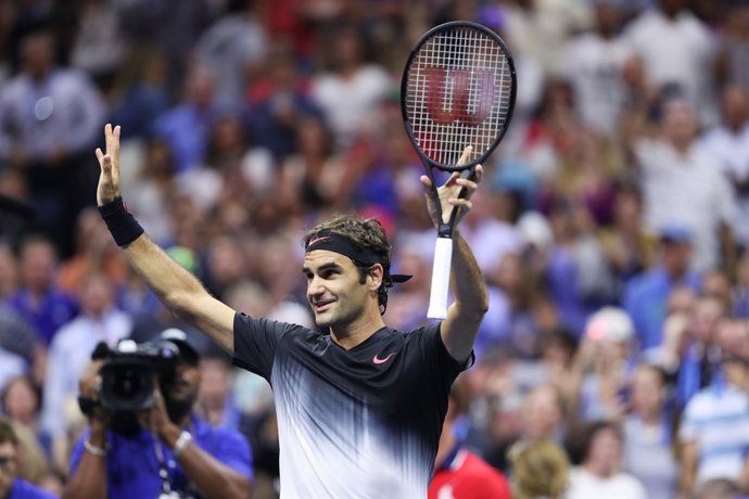 Roger Federer guanya en l'US Open