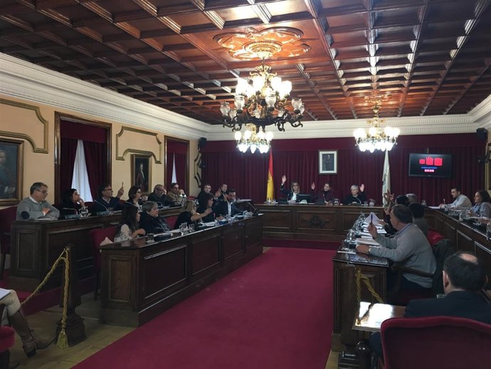 Pleno en el Ayuntamiento de Lugo