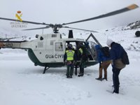 Rescatado en las inmediaciones del Pico Cellón (León)