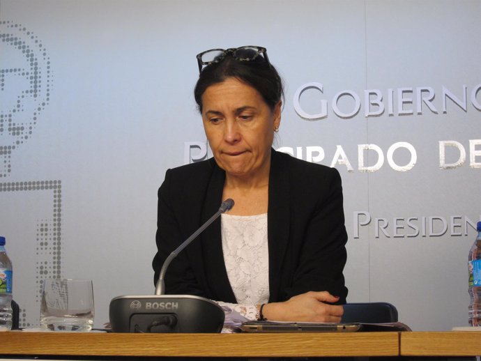 La consejera de Hacienda y Sector Público, Dolores Carcedo