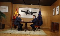 Rajoy y Rivera analizan en Moncloa la situación en Cataluña y hablan de financiación autonómica y PGE