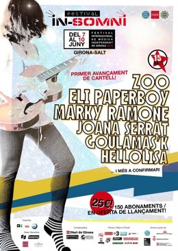 Cartell del festival In-Somni de Girona