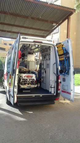 Imagen de archivo de una ambulancia