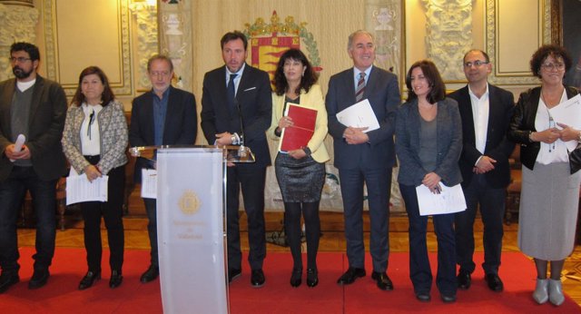 El equipo de Gobierno del Ayuntamiento de Valladolid