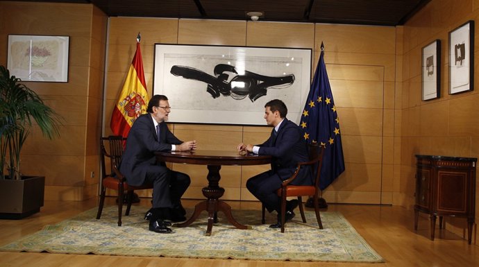 Mariano Rajoy i Albert Rivera