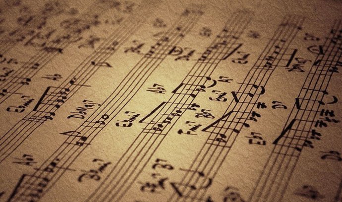 Música. Partitura. 