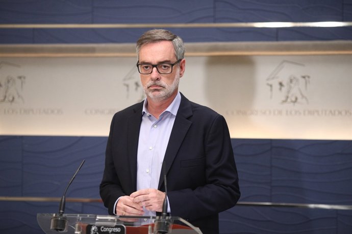Roda de premsa de José Manuel Villegas al Congrés