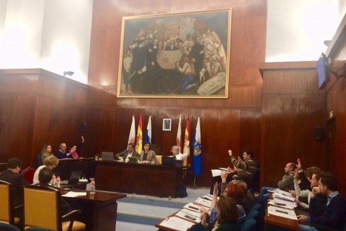Pleno del Ayuntamiento de Santander