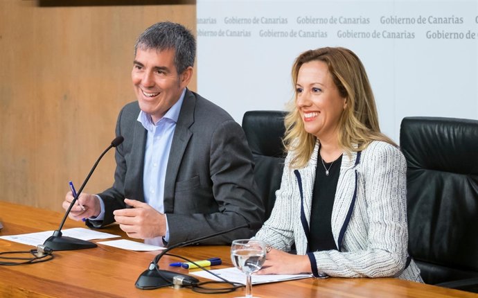 Fernando Clavijo y Rosa Dávila