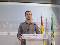 Podemos registra 238 enmiendas parciales a los PGEx, que suponen un movimiento de 66,5 millones de euros