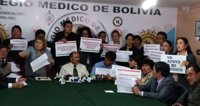 Los médicos bolivianos piden un diálogo sin condiciones con el Gobierno