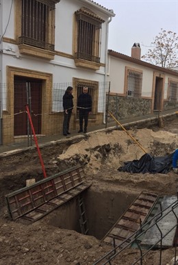 Izquierdo y Romero visitan las obras