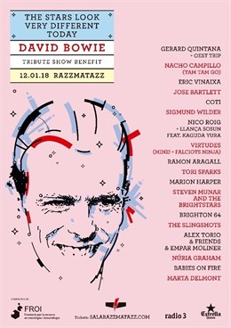 El cartell del concert