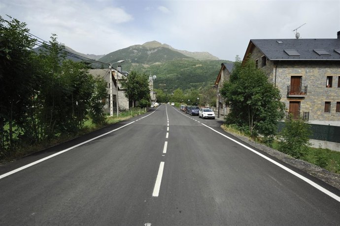 Acceso al municipio de Plan 