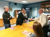 Juan Antonio Sánchez Quero presenta su precandidatura a la Secretaría General del PSOE Zaragoza