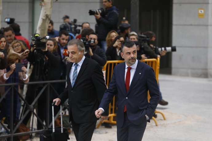 Santi Vila arriba a l'Audiència Nacional per declarar per rebel·lió