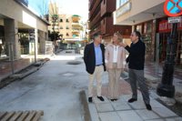 La Diputación de Málaga destina un millón de euros a mejorar calles de los centros urbanos de Marbella y Estepona