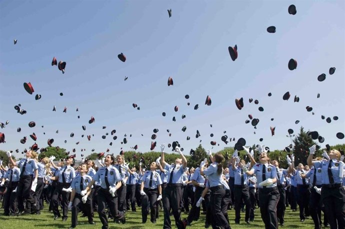 Acte de graduació d'una promoció de Mossos (arxiu)