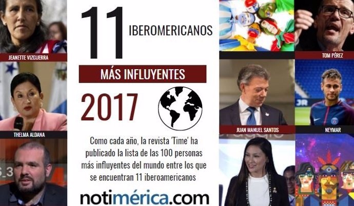 Los 11 iberoamericanos más influyentes