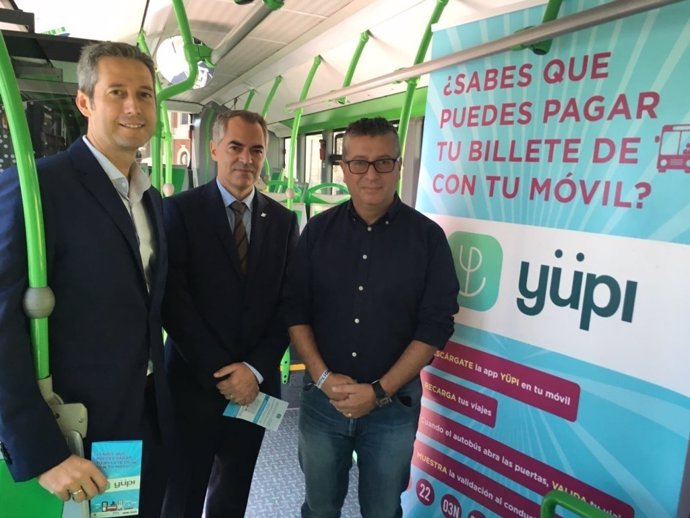 Presentación de la app yüpi de los autobuses de Alicante