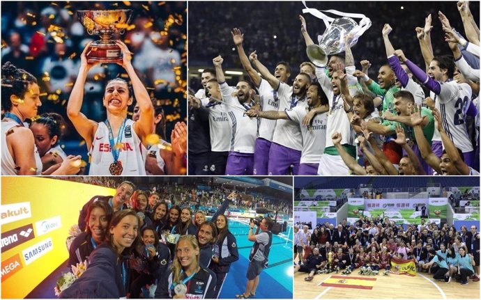Equipos españoles que triunfaron en 2017
