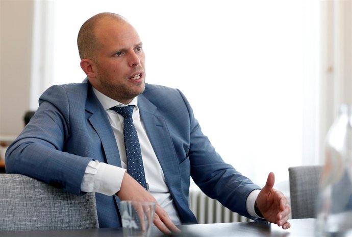 El secretario de Estado de Asilo belga, el nacionalista flamenco Theo Francken