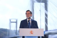 Rajoy inaugura la ampliación de la AP-9 en Rande y promete "estudiar" el peaje de Redondela