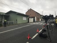 Expectación máxima frente a la casa del investigado por la desaparición de Diana Quer