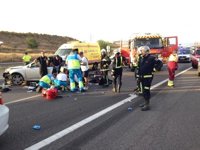 Un total de 122 personas murieó en accidente de tráfico en CyL en 2017
