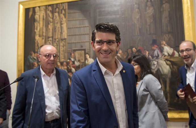 El presidente de la Diputación, Jorge Rodríguez