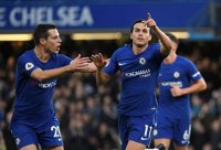 El Chelsea cierra 2017 con una goleada y el United cae al tercer puesto