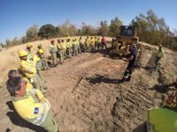 Junta lleva a cabo más de 100 acciones de formación para los profesionales de incendios en 2017