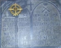 El cementerio de Melilla es "testigo de la historia militar" de España acogiendo a 12.000 militares desde 1892