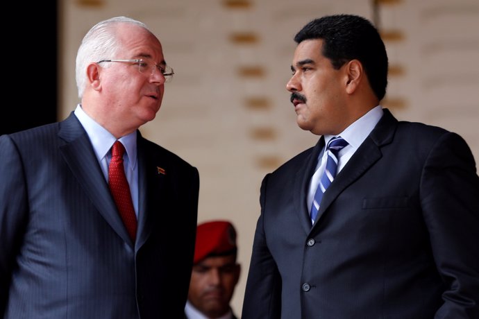 Nicolás Maduro y Rafael Ramírez