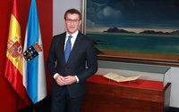 Feijóo reivindica el "modelo gallego de convivencia" y "unidad" en su discurso de Fin de Año