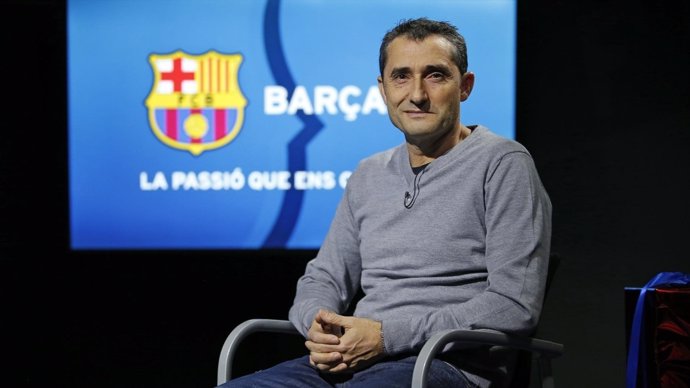Ernesto Valverde, técnico del FC Barcelona