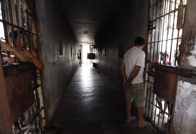 Cárcel, prisión en Caceres, Mato Grosso, Brasil