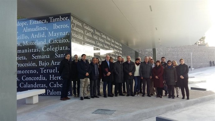 Soro ha visitado este martes la nueva estación de autobuses de Alcañiz