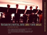 El Complejo Hospitalario de Navarra acoge actividades de lectura de mano del Servicio de Bibliotecas